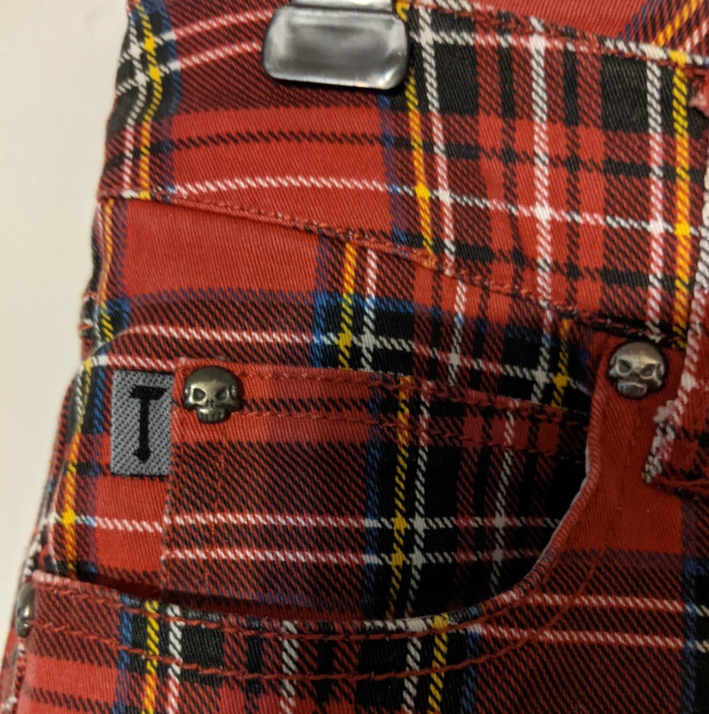 Red Plaid Pants From Tripp NYC - Picture 6 of 7